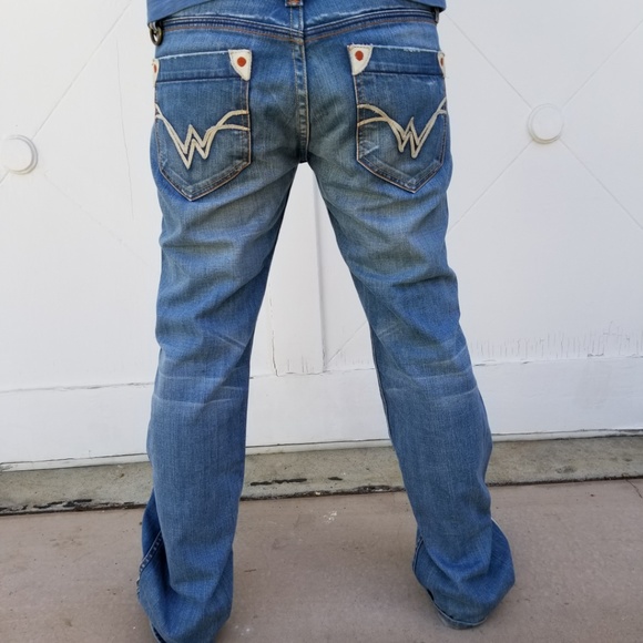 Crocker Jeans Station BERIO 1919 Blue Denim - Picture 6 of 8